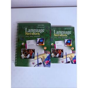 McDougal Littell Language Network Teacher & Student Edition Set Grammar Writing